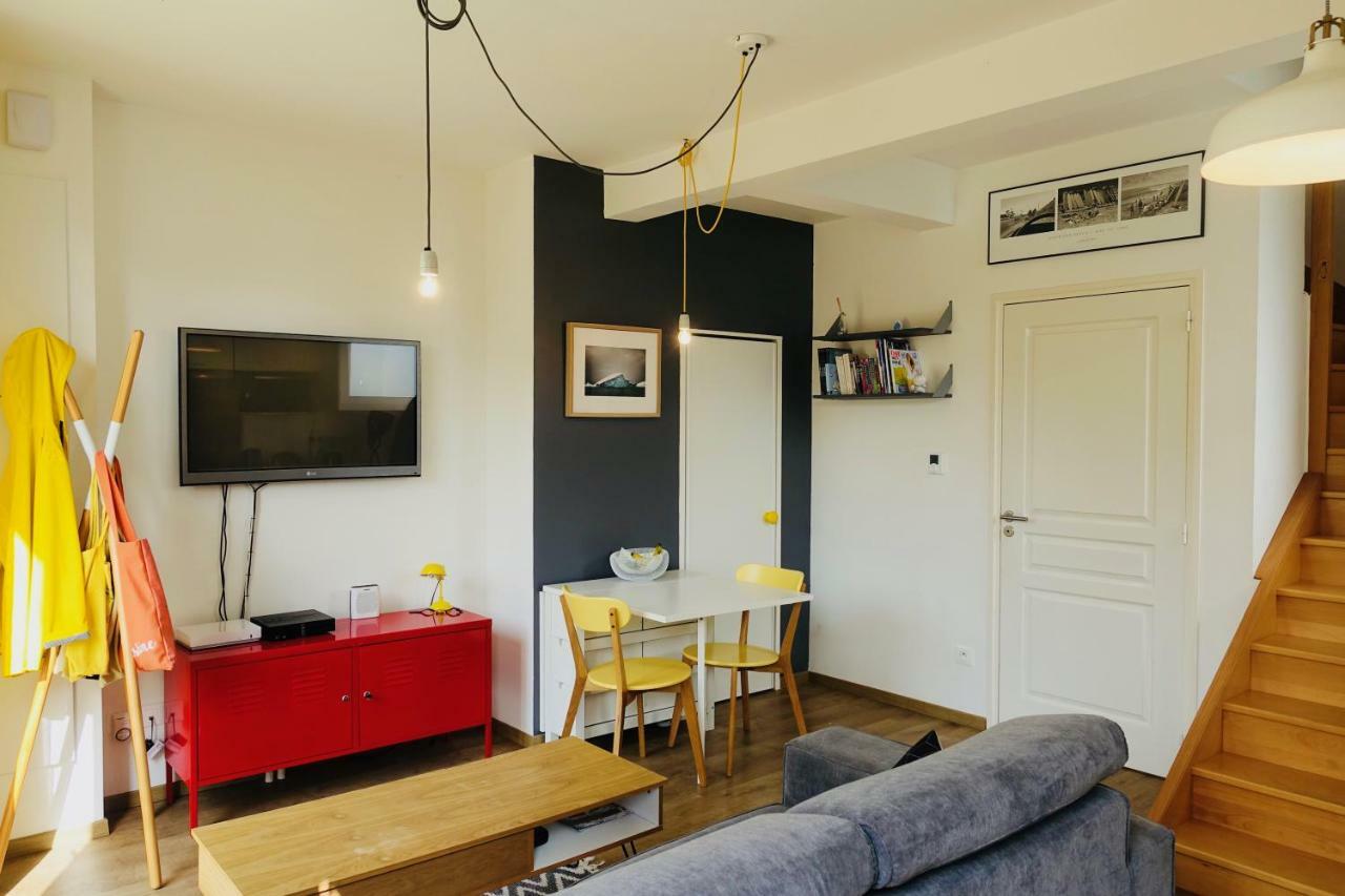 Duplex Hermine Cosy, Jardin Sud & Parking Saint-Malo Bagian luar foto